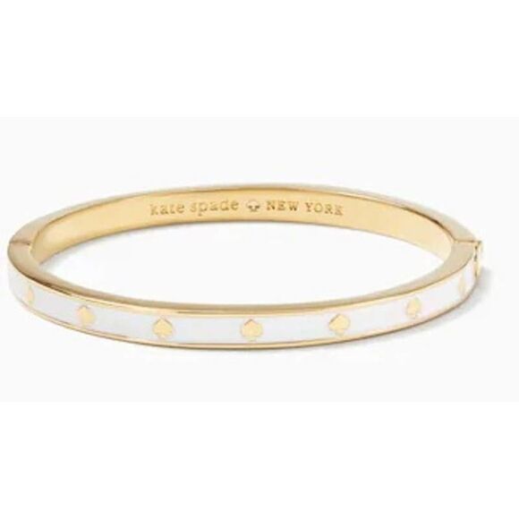 Kate Spade- Gold/White Bracelet NWT - Picture 1 of 3